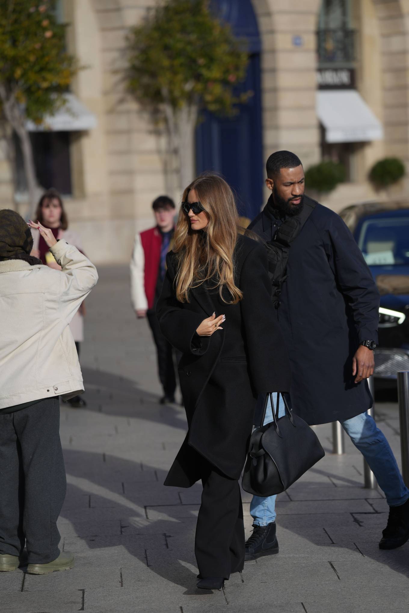 Rosie Huntington-Whiteley – Seen at Ritz in Paris