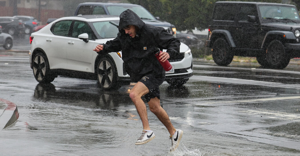 San Diego Storm Floods Roads and Closes Schools