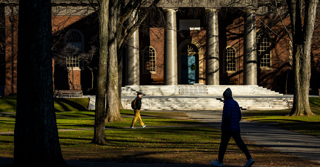 Students Sue Harvard, Calling It a ‘Bastion’ of Antisemitism
