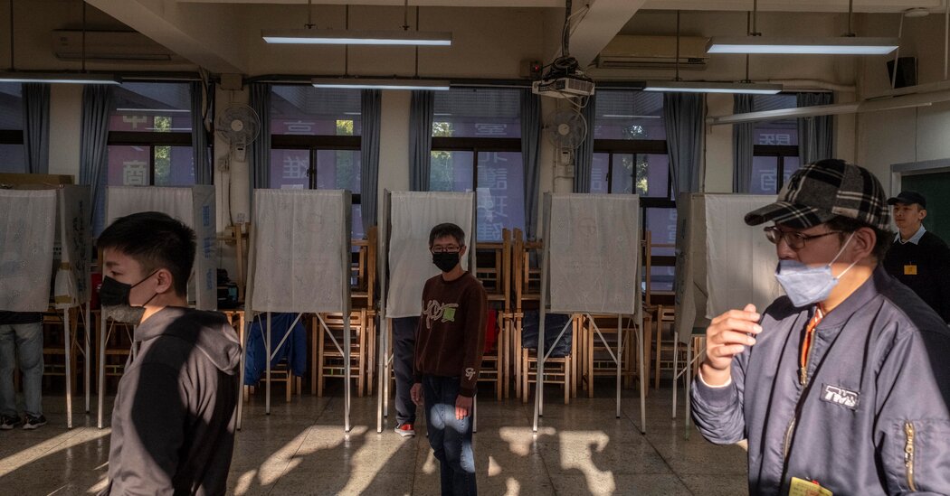 Taiwan Holds Election for a New Leader Amid Threats From China