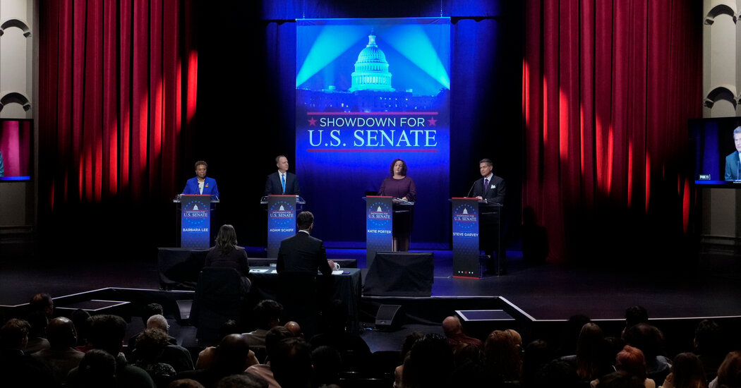 Takeaways From the Senate Debate in California