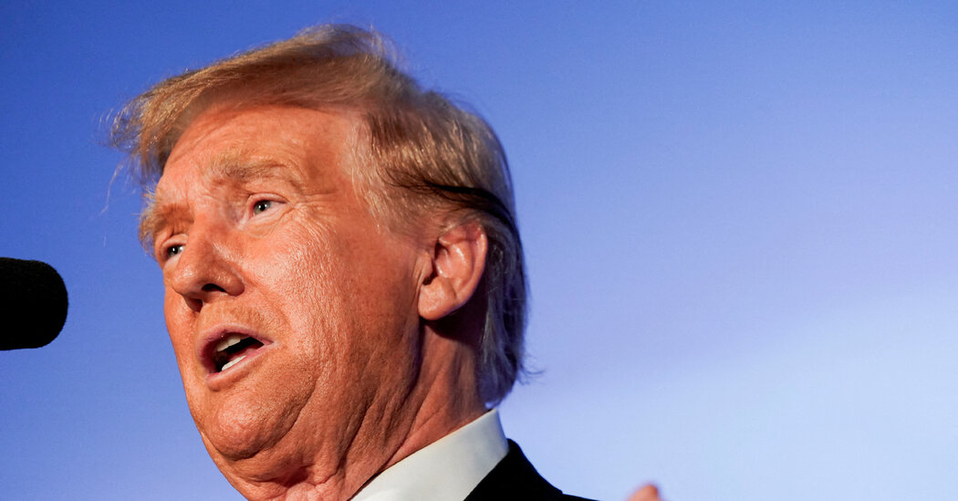 Trump Claims Immunity Extends Even to Acts That ‘Cross the Line’