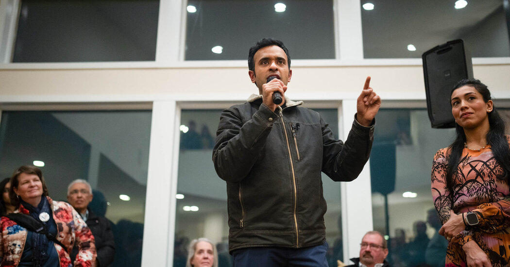 Trump Turns on Ramaswamy Just Days Before the Iowa Caucuses