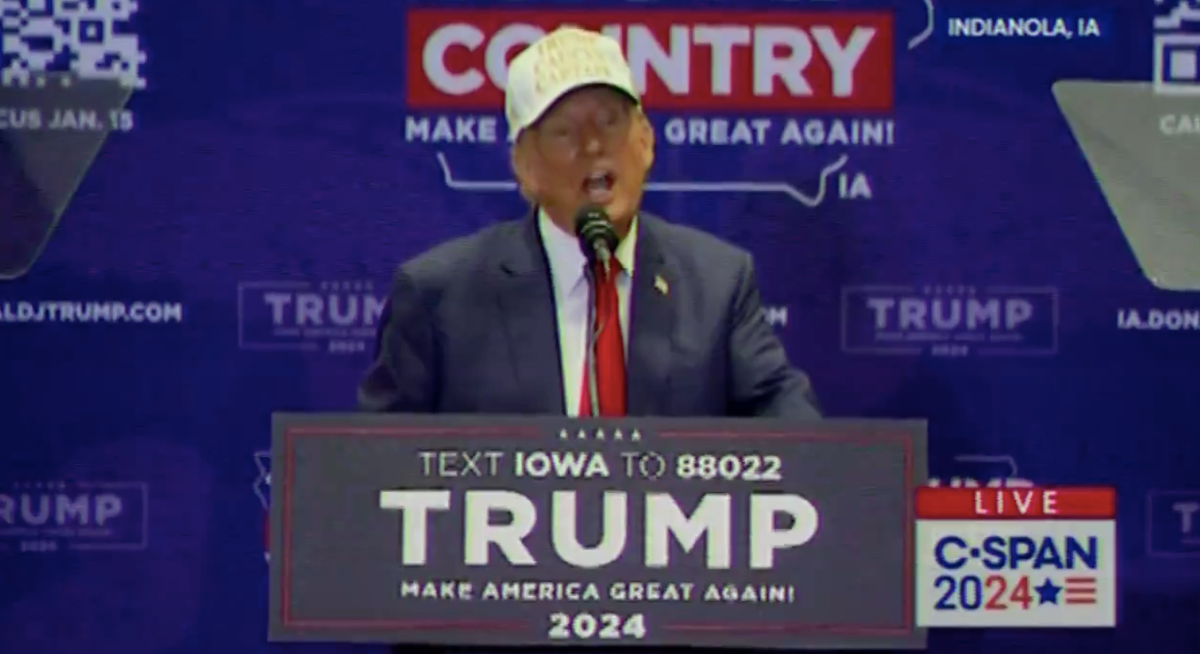 Trump tells Iowans their vote means he can punish ‘liars, thugs’: Live