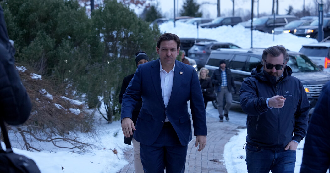 Why DeSantis Says Trump’s Romp in Iowa Is Actually a Sign of His Weakness