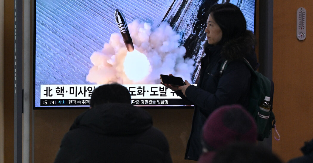 ​North Korea Test-Fires Intermediate-Range Ballistic Missile