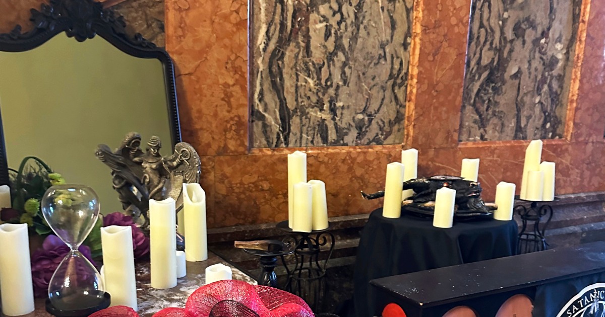 Man who destroyed Satanic Temple altar in Iowa charged under hate crime law