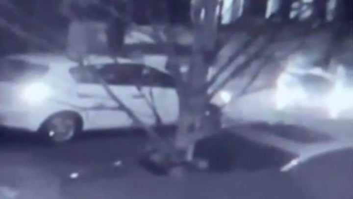 CCTV appears to capture moment Clapham