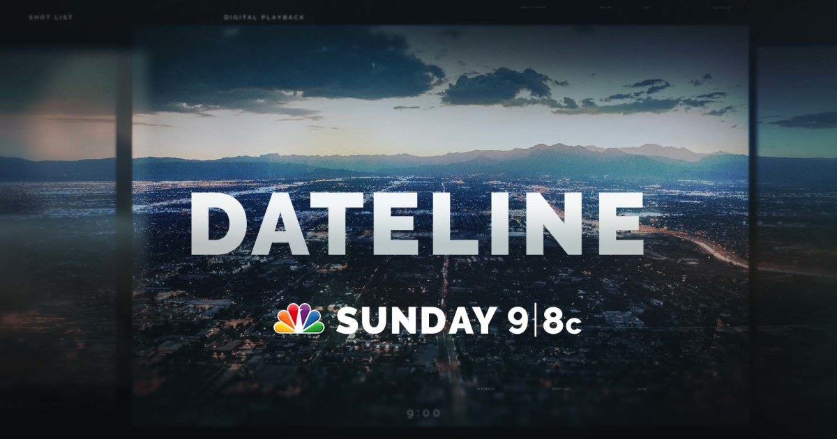 DATELINE SUNDAY PREVIEW: The Evil That Watches