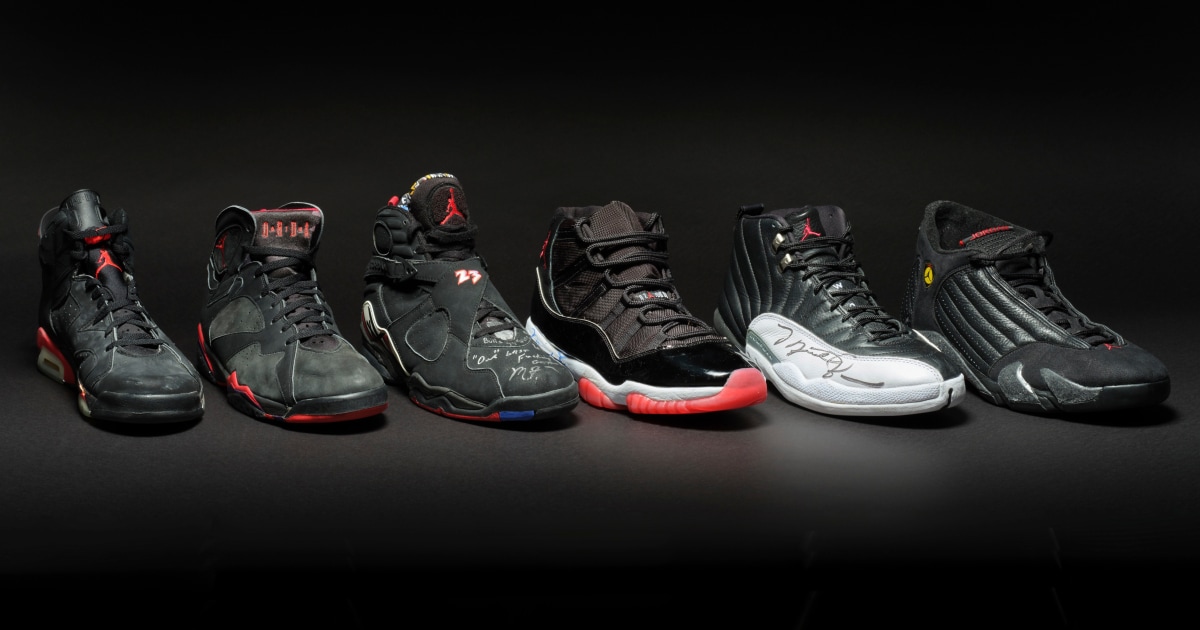 Michael Jordan championship sneakers net record $8 million at auction