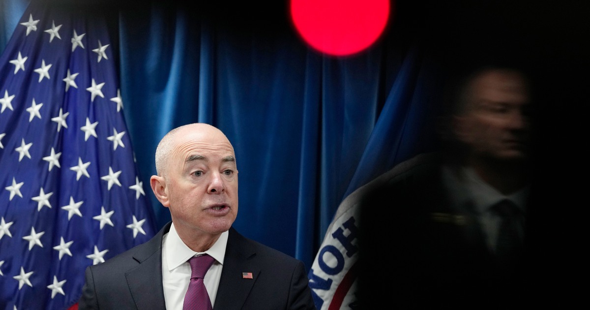 House Republicans to hold a vote to impeach DHS Secretary Alejandro Mayorkas