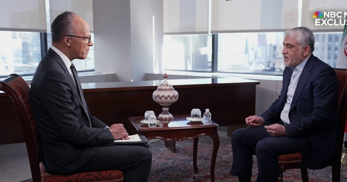 Iran's U.N. ambassador likens ties to militant groups to NATO alliance