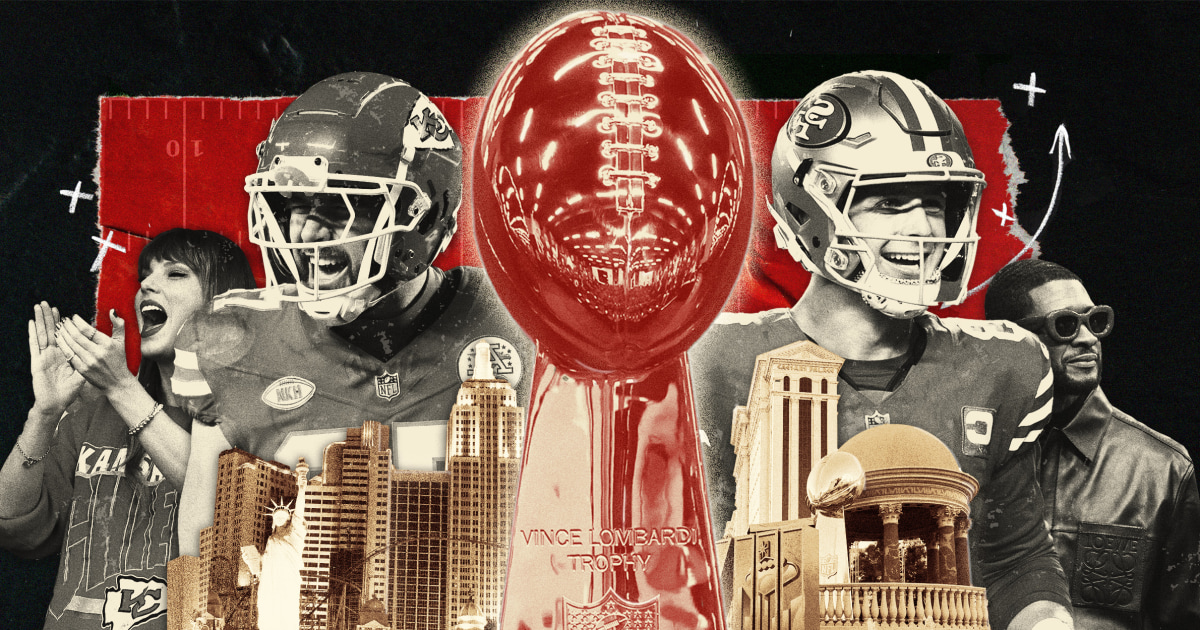 Chiefs vs. 49ers Super Bowl live updates: KC and SF both scoreless in first quarter as Taylor Swift attends