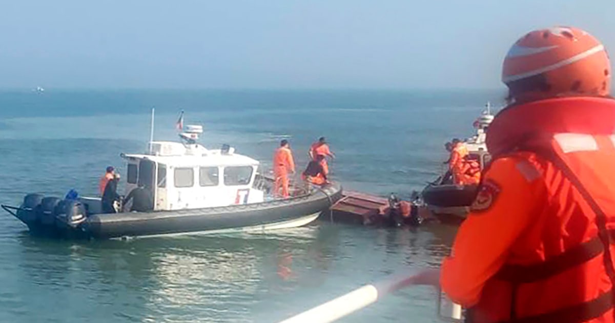 Two Chinese fishermen drown after chase with Taiwan’s coast guard