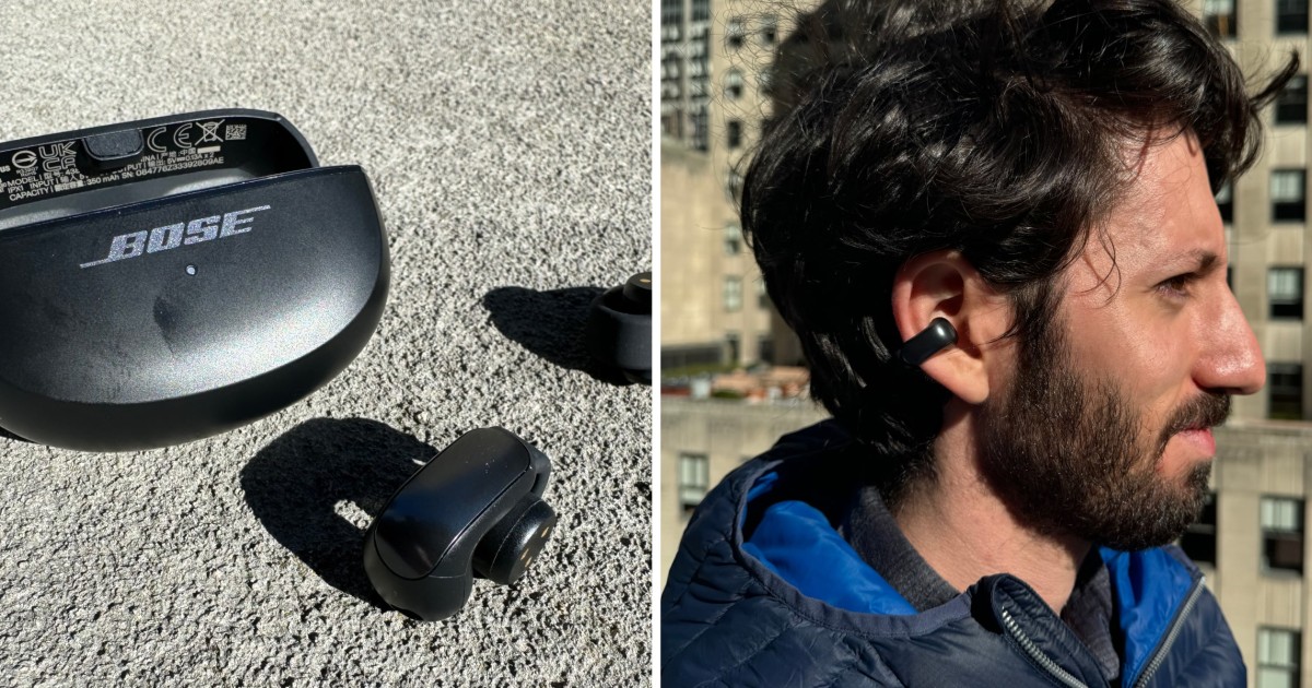 Earbuds or ear cuffs? These new headphones from Bose are both