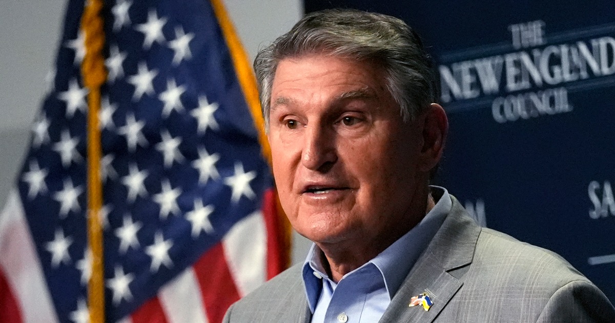 Joe Manchin announces he will not run for president