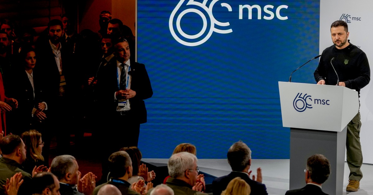 Zelenskyy calls for international support, restoration of 'rules-based order'