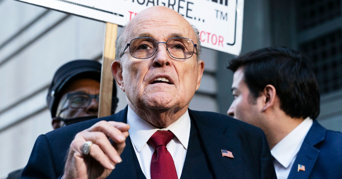 Bankruptcy judge says Rudy Giuliani can appeal defamation judgment but has to find someone else to pay the legal bills