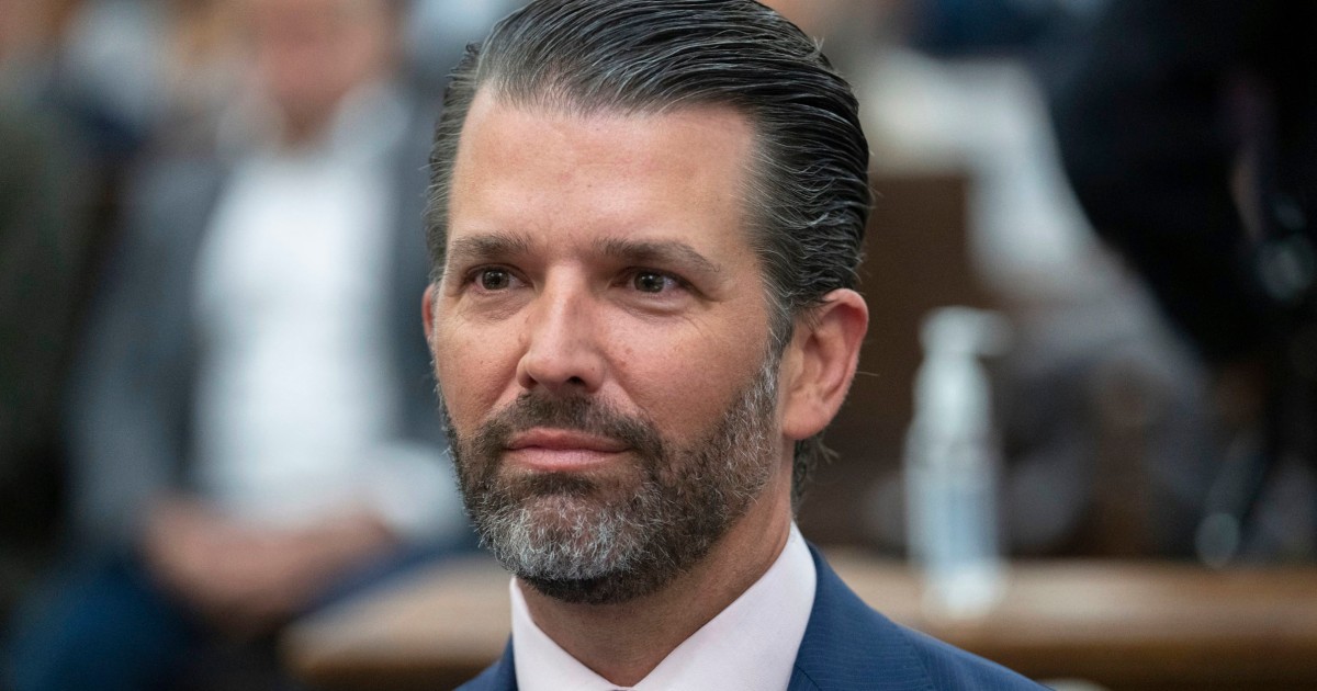 Donald Trump Jr. receives death threat and white powder in envelope at Florida home