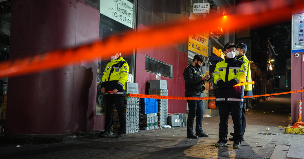 3 Ex-Policemen Found Guilty of Destroying Evidence in Seoul Crowd Crush
