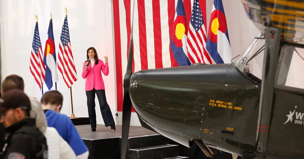 As Michigan Votes, Haley Slams Trump in Colorado and Presses Party Officials