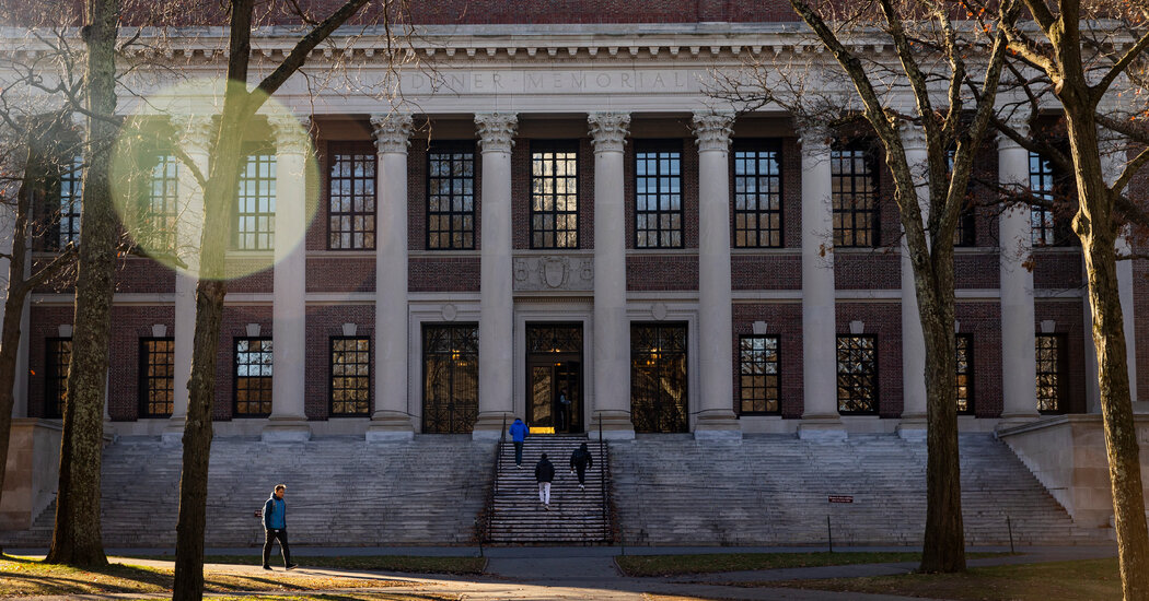 At Harvard, Some Wonder What It Will Take to Stop the Spiral