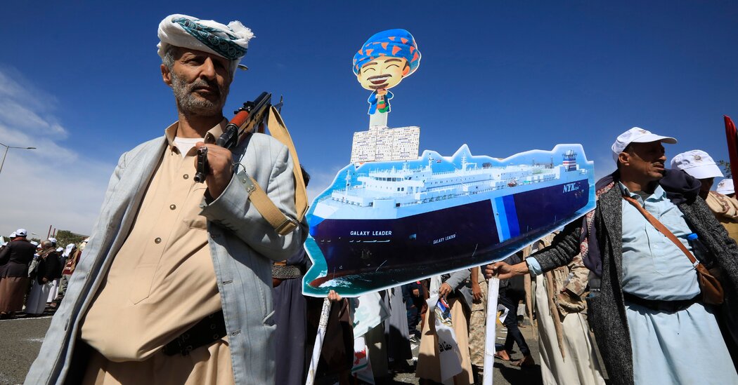 Biden Lawyers Wrestle With Lack of Congressional Blessing for Houthi Conflict