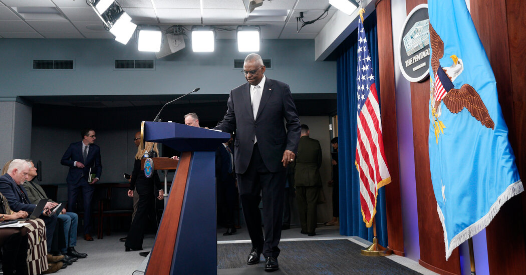 Defense Secretary Tries to Explain Why He Kept His Illness Secret