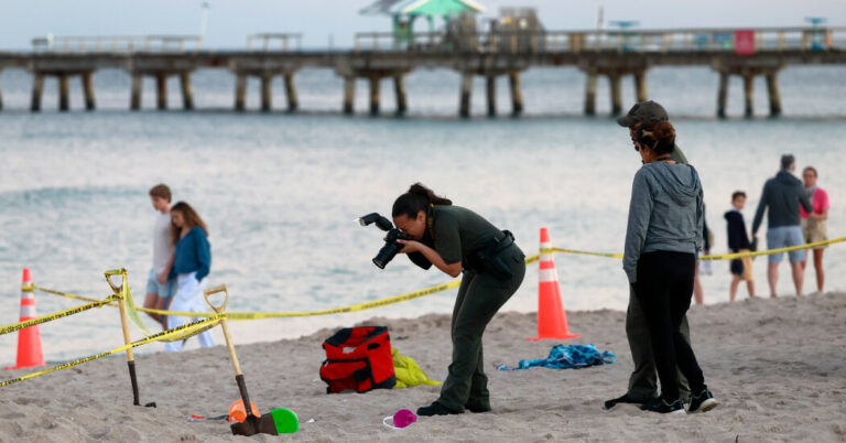 Girl Dies After Digging Hole at Florida Beach, Authorities Say