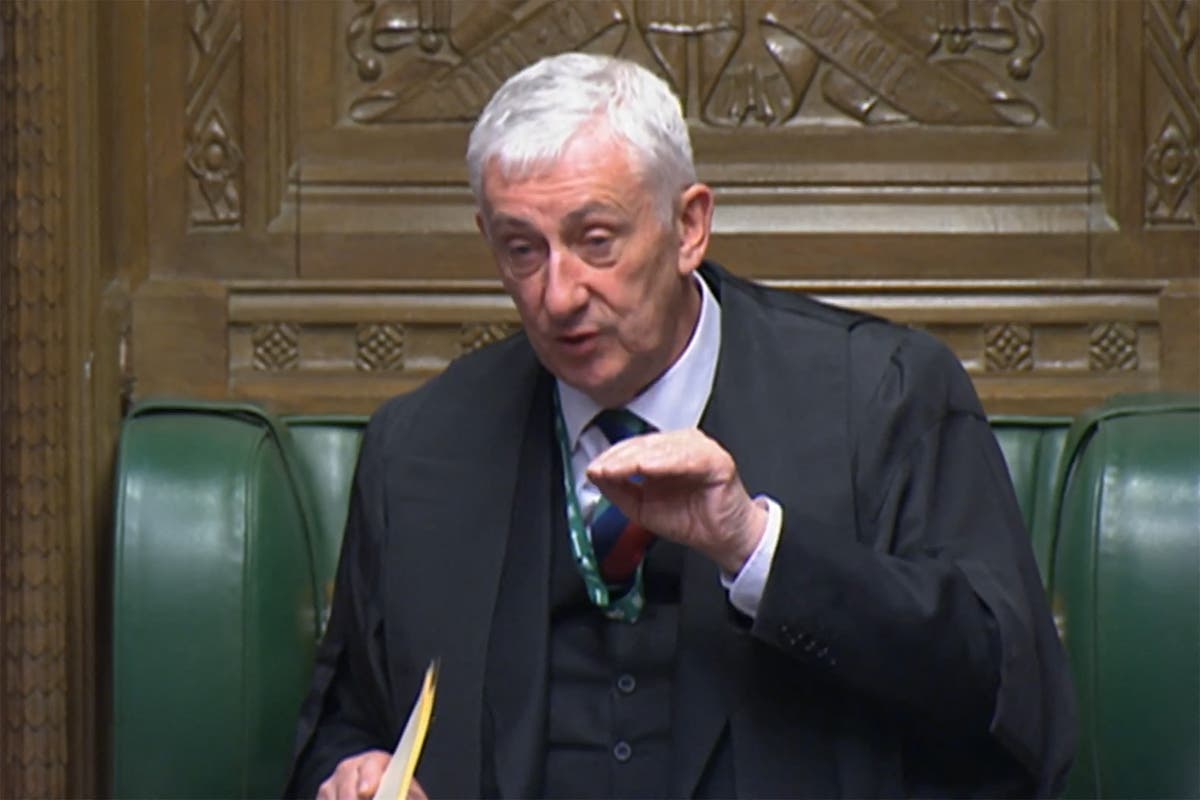 Lindsay Hoyle apologises to SNP over Gaza ceasefire vote  – follow live