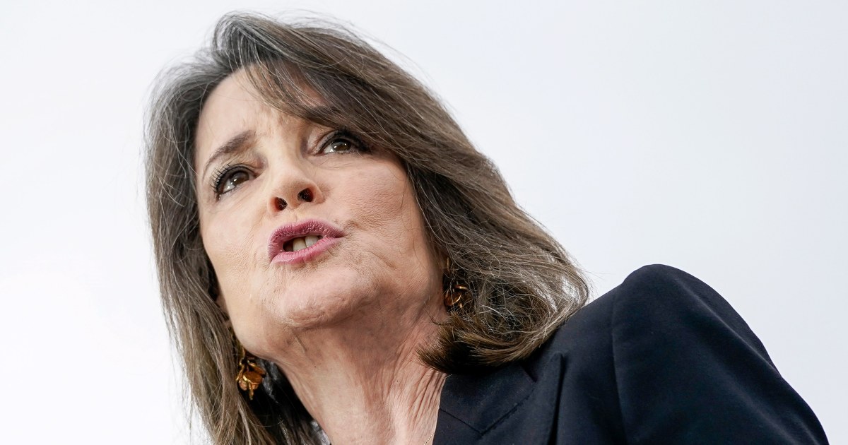Marianne Williamson ends long-shot presidential bid as Democratic challenger