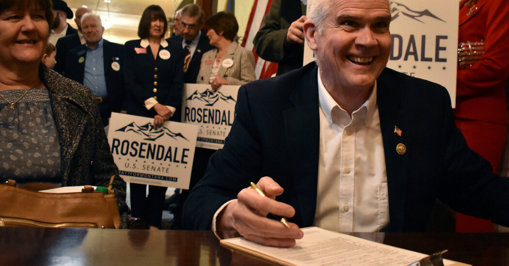 Matt Rosendale Ends Short-Lived Senate Campaign in Montana