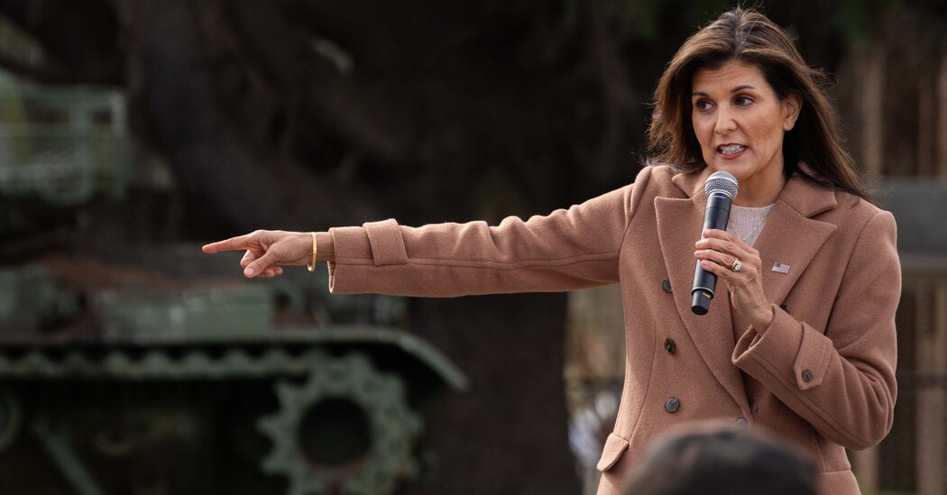 Nikki Haley will address the state of the race today.