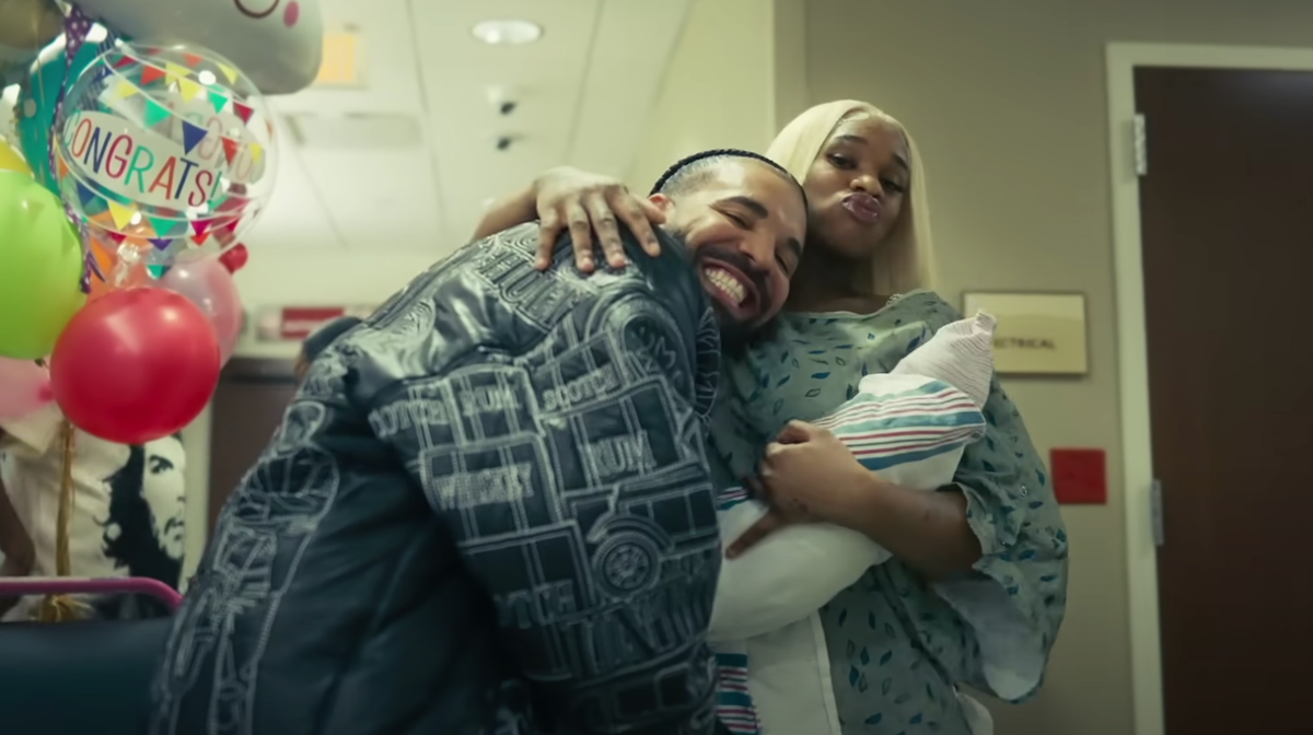 Sexyy Red gives birth in new Drake and SZA video