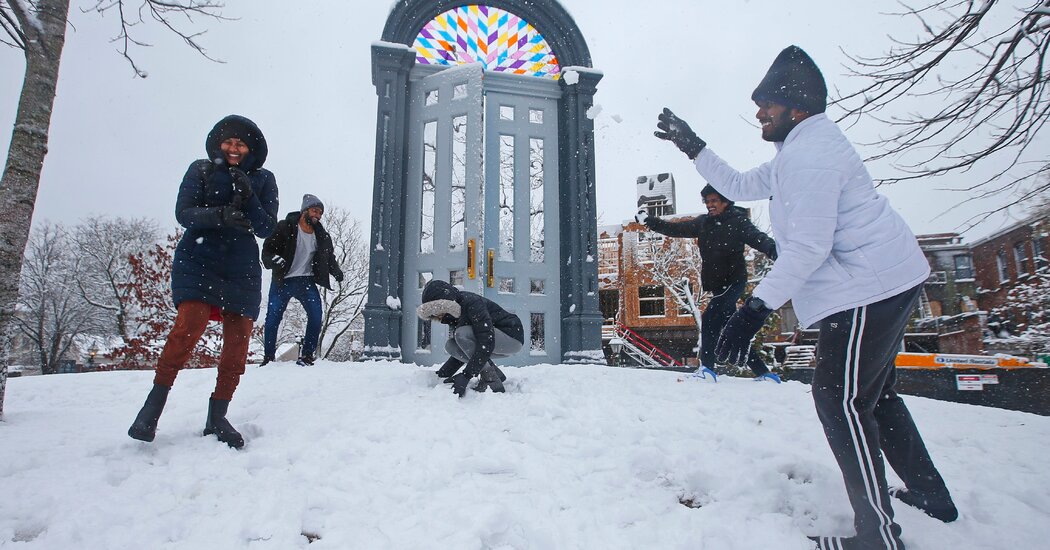 Storm Expected to Bring Snow to Northeast and Mid-Atlantic, Again