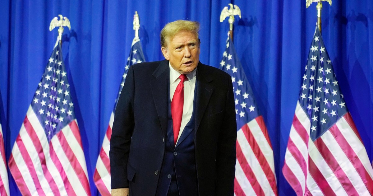 Trump compares Russian opposition leader Navalny's death to his own legal woes