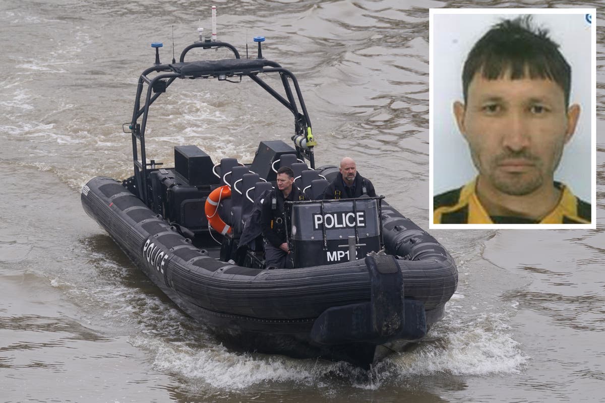 Two bodies found in search for suspect Ezedi as officers return to Thames
