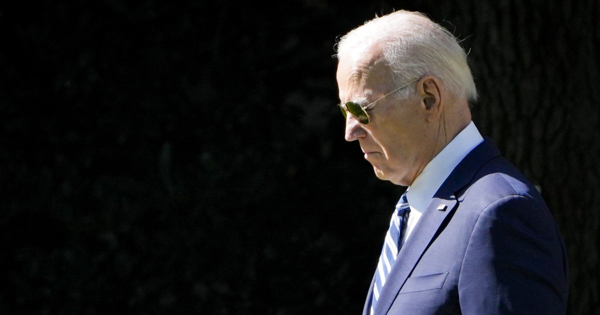 How Biden aides are trying to shield the president from protests