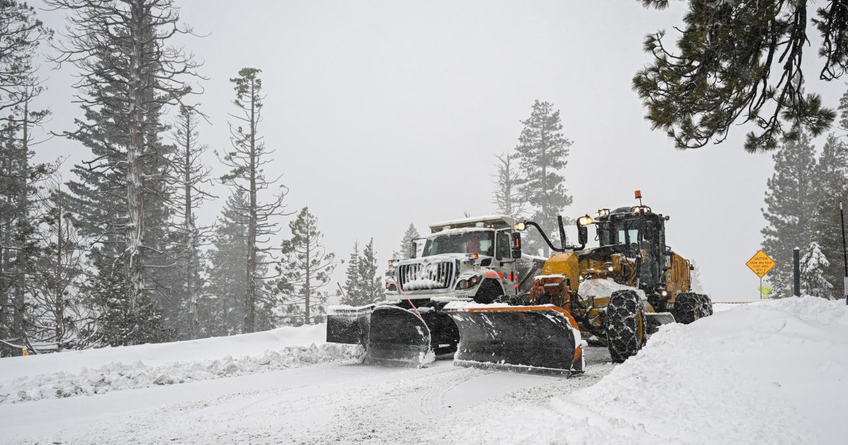 West Coast braces as blizzard in California's Sierra Nevada brings nonstop snow, dangerous conditions