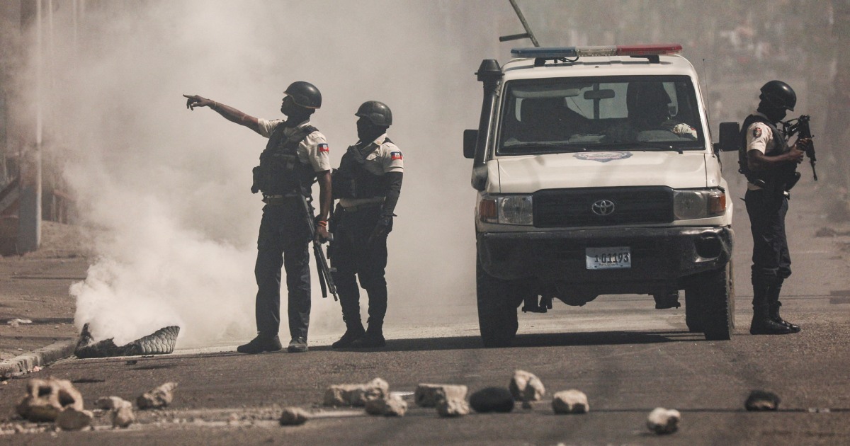 Haitian police unions plead for help after attack on main prison