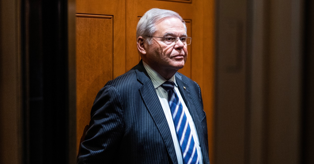 Sen. Bob Menendez hit with obstruction of justice charges in bribery case