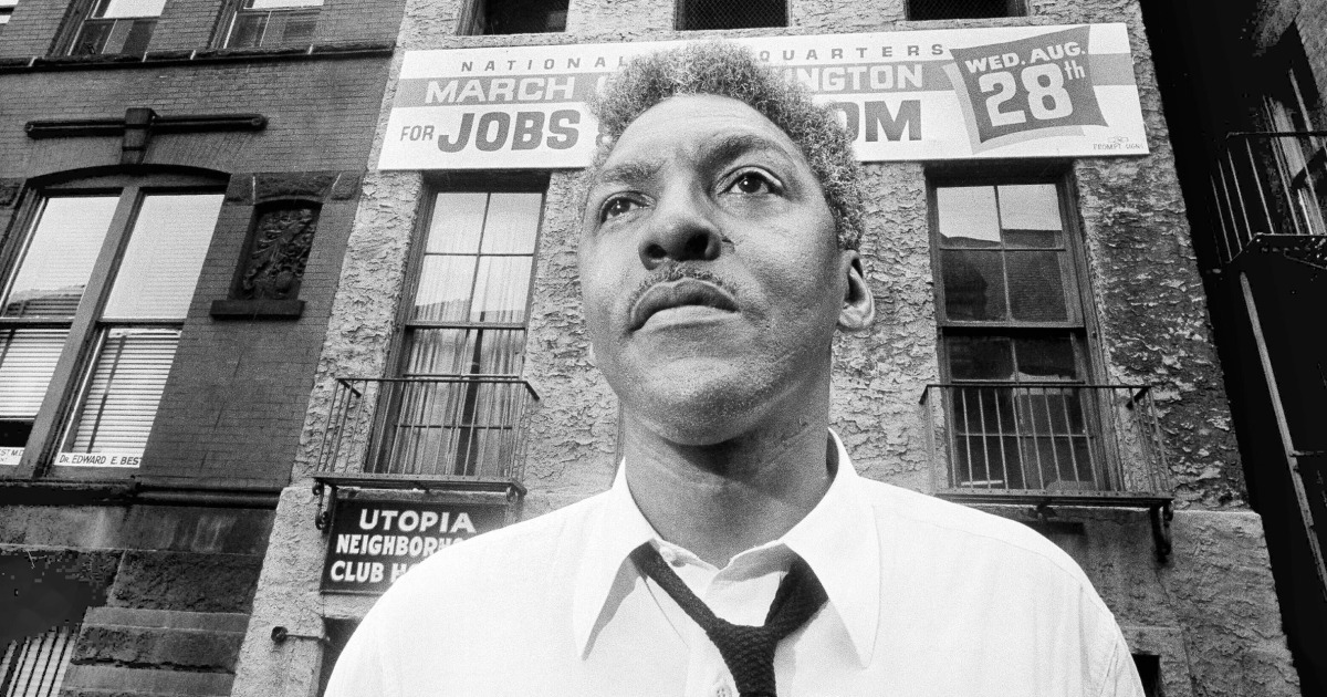 Bayard Rustin’s connection to queer history may have started with his very name