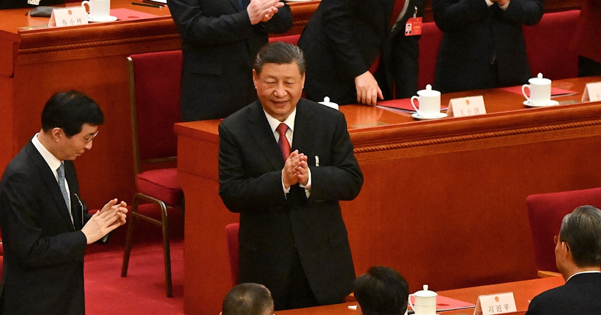 China’s congress ends with a show of unity behind Xi’s vision for national greatness