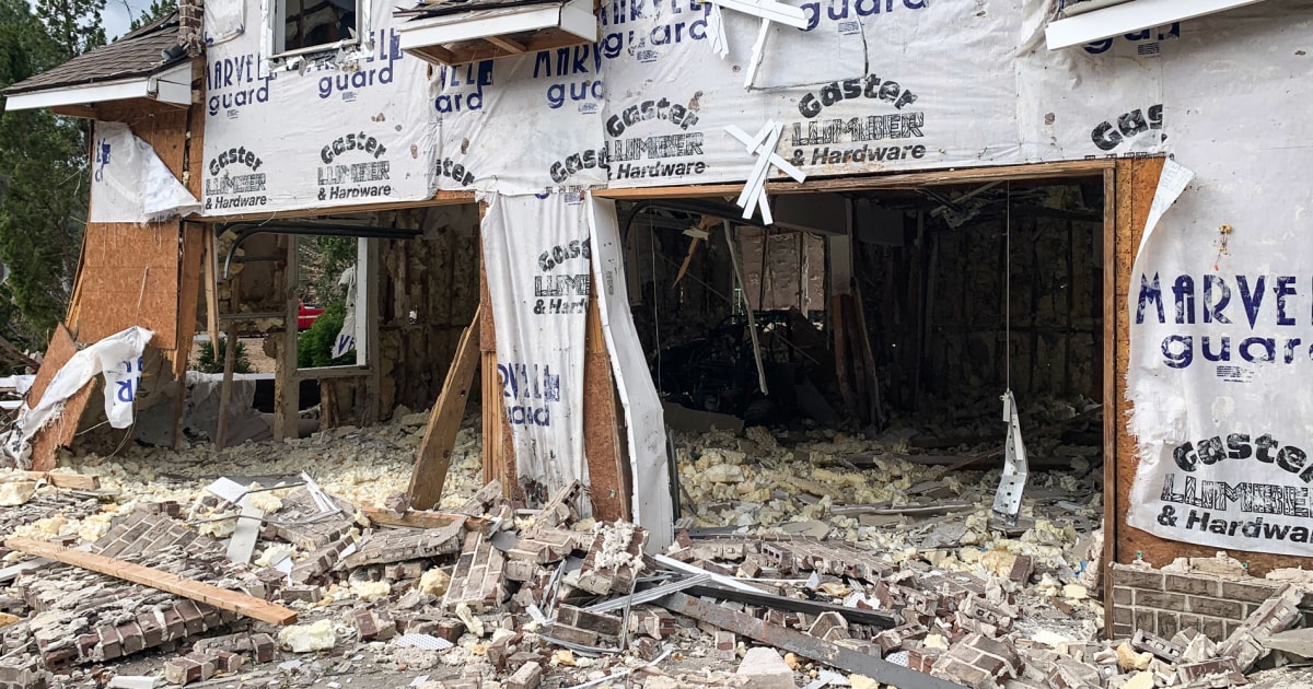 2 Georgia men charged with setting off bomb at woman's home and plotting to release python to 'eat' her daughter