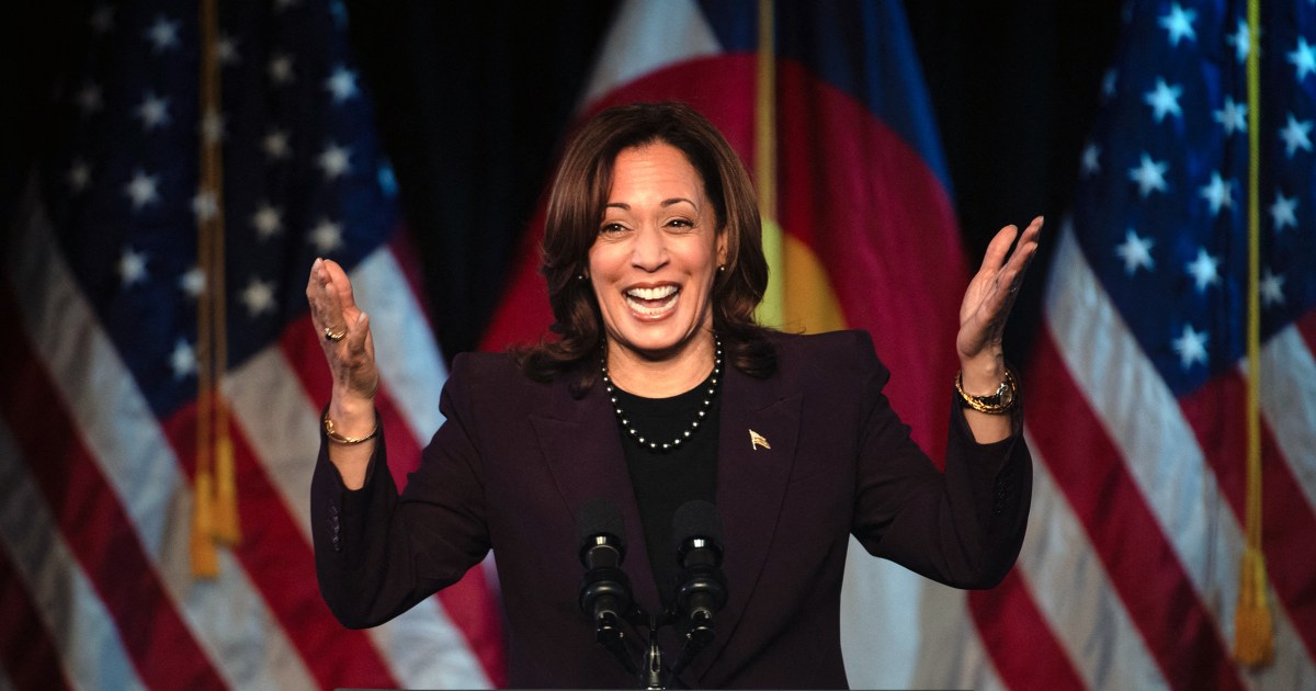 Kamala Harris seeks to shore up Latino voter support by touting economic gains