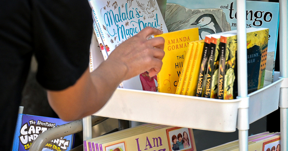 Book ban attempts reached historic high last year, library association says