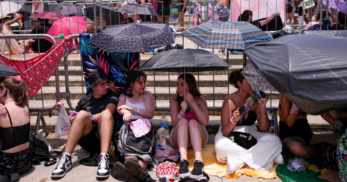The ‘Taylor Swift effect’ aims to provide water during Brazil’s life-threatening heat waves