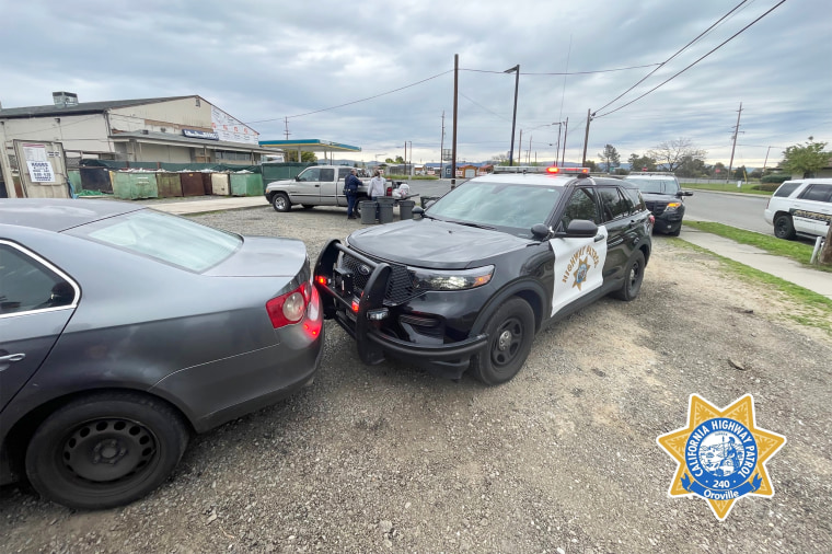 car chase 9-years old child driver california