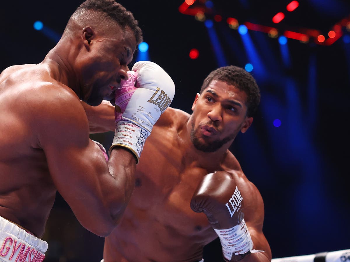 Anthony Joshua knocks Francis Ngannou out cold with ruthless performance