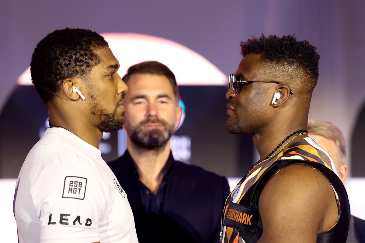 Anthony Joshua promises ‘straight-up war’ with Francis Ngannou